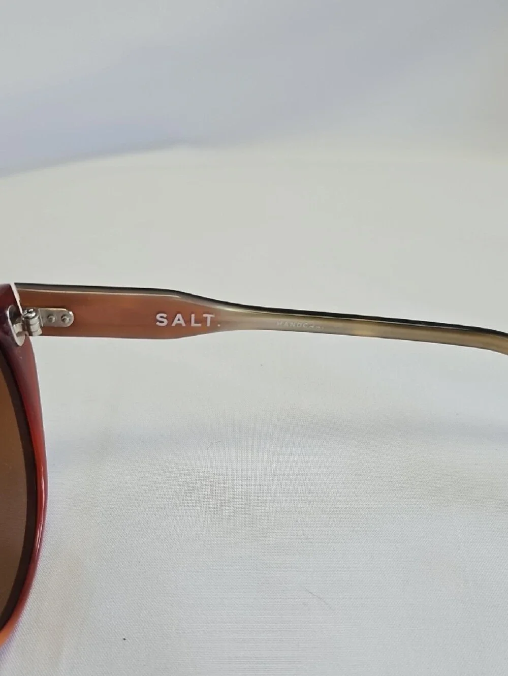 SALT Optics Cat Eye Sunglasses Brown Tortoise Acetate Designer UV Protection